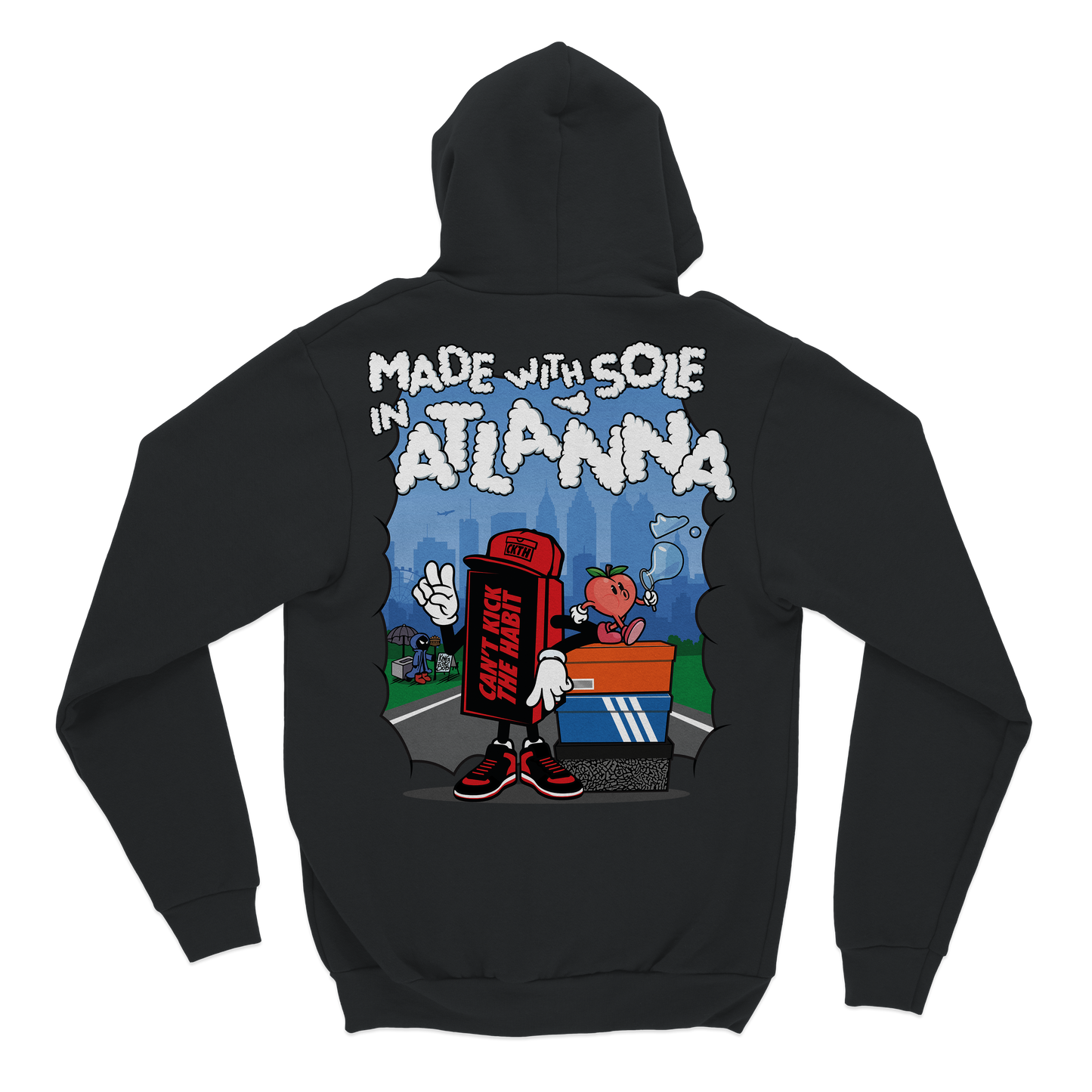Black Heavy Hoodie